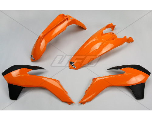Пластиковий набір UFO ktm exc '14-'16, колір oem '14 (помаранчевий/чорний) (kt516e999) (kt516e999)