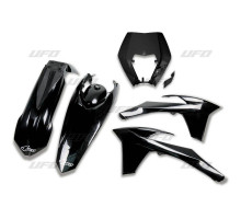 Пластиковий набір UFO ktm exc/exc-f '12-'13 колір чорний (kt521e001)