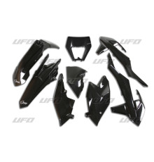 Пластиковий комплект UFO ktm exc/exc-f tpi '17-'19 з кришкою ліхтаря, колір чорний (kt523e001)