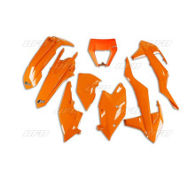 Пластиковий комплект UFO ktm exc/exc-f tpi '17-'19 з кришкою ліхтаря помаранчевий (kt523e127)