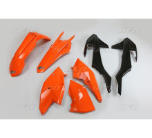 Набір пластикових деталей UFO ktm exc/exc-f tpi '17-'19, колір oem '17 та '19 oem (помаранчевий/чорний) (kt518e999) (kt518e999)