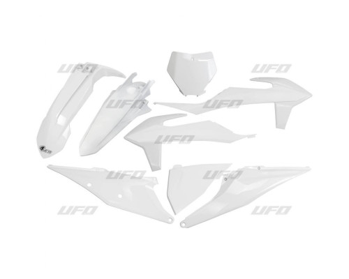 Набір пластикових UFO ktm sx 125/150/250 '19-'22, sxf (sx-f) 250/350/450 '19-'22 білий 2020 (kt522e042) (kt522e042)