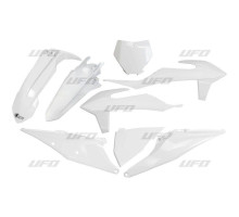 Набір пластикових UFO ktm sx 125/150/250 '19-'22, sxf (sx-f) 250/350/450 '19-'22 білий 2020 (kt522e042) (kt522e042)