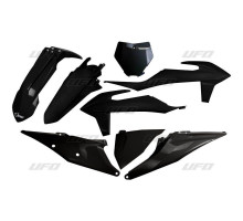 Набір пластикових UFO ktm sx 125/150/250 '19-'22, sxf (sx-f) 250/350/450 '19-'22, колір чорний (kt522e001)