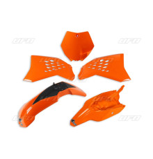 Набір пластиковий UFO ktm sx 65 12-15 колір помаранчевий (kt525e127)