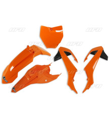 Пластиковий набір UFO ktm sx 65 '16-'23 колір помаранчевий (kt526e127)