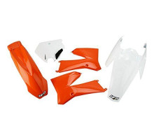 Набір пластикових деталей UFO ktm sx 85 '06-'12 oem кольори '11-'12 (помаранчевий/білий) (kt508e999) (kt508e999)