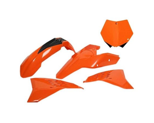 Пластиковий набір UFO ktm sx 85 '13-'17 колір oem '13-'14 (помаранчевий) (kt514e999) (kt514e999)