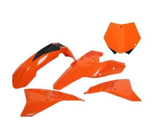 Пластиковий набір UFO ktm sx 85 '13-'17 колір oem '13-'14 (помаранчевий) (kt514e999) (kt514e999)