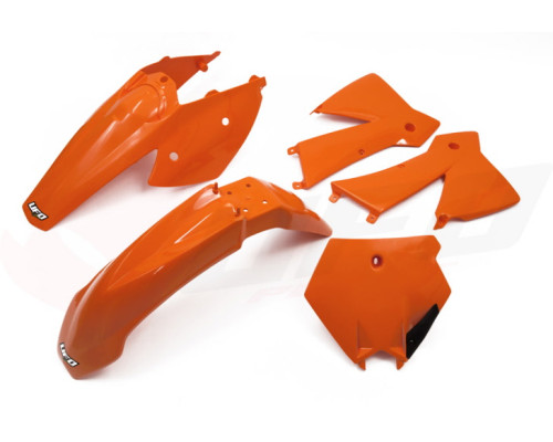 Пластиковий комплект UFO ktm sx/exc '03-'04 колір oem (помаранчевий) (kt502e999) (kt502e999)