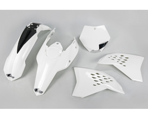 Пластиковий комплект UFO ktm sx/sxf '07-'10, колір білий - замінює ktkit507047