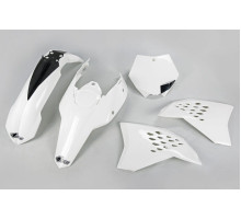 Пластиковий комплект  UFO ktm sx/sxf '07-'10, колір білий - замінює ktkit507047