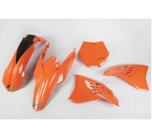 Пластиковий набір  UFO ktm sx/sxf '07-'10, колір помаранчевий