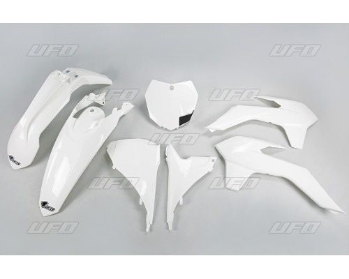 Пластиковий набір UFO ktm sx/sxf '13-'15, sx 250 '16 білий (kt515e047)