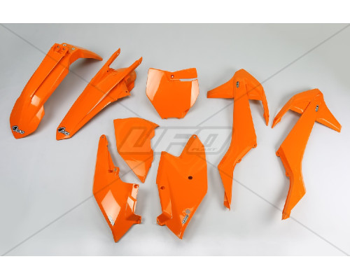 Пластиковий набір UFO ktm sx/sxf '16-'18 (крім sx 250 '16) помаранчевий (kt517e127)