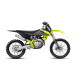 Пластиковий набір UFO ktm sx/sxf '19-'22 колір сірий / чорний / fluo жовтий (чохли для телескопів, оправи та наклейки в комплекті)