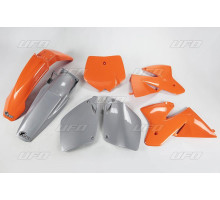 Пластиковий набір UFO ktm sx/sxf 2000r '00 колір oem (помаранчевий/графіт) (kt500e999) (kt500e999)