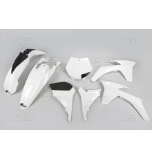 Пластиковий набір UFO ktm sxf '11-'12, sx '12, колір білий (kt510e047)