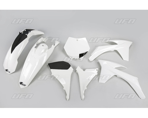 Пластиковий набір UFO ktm sxf '11-'12, sx '12, колір білий (kt510e047)