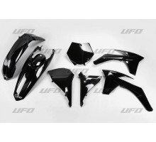 Пластиковий набір UFO ktm sxf '11-'12, sx '12, колір чорний (kt510e001)