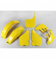 Набір пластикових деталей  UFO suzuki rm 125 '89-'91 колір oem (жовтий) (su399e999) (su399e999)