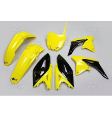 Набір пластиковий UFO suzuki rmz 250 '10-'18 колір oem '17 (жовтий/чорний) (su416e999k) (su416e999k)