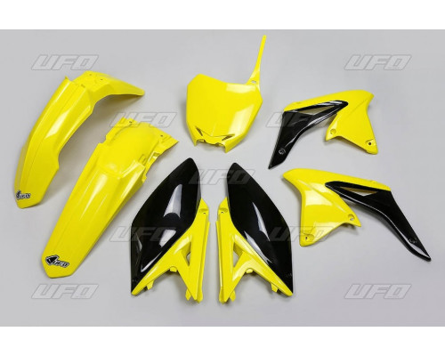 Набір пластиковий UFO suzuki rmz 250 '10-'18 колір oem '17 (жовтий/чорний) (su416e999k) (su416e999k)