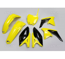 Набір пластиковий UFO suzuki rmz 250 '10-'18 колір oem '17 (жовтий/чорний) (su416e999k) (su416e999k)