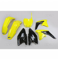Набір пластиковий UFO suzuki rmz 250 '10-'18 колір oem '18 (жовтий/чорний) (su416e999w) (su416e999w)