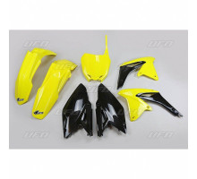 Набір пластиковий UFO suzuki rmz 250 '10-'18 колір oem '18 (жовтий/чорний) (su416e999w) (su416e999w)