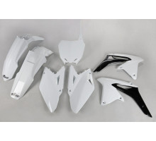 Пластиковий комплект  UFO suzuki rmz 450 '08-17 колір білий (su409e041) - замінює sukit410041