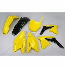 Набір пластикових обвісів suzuki rmz 450 '08-17 колір oem '16 (жовтий/чорний) (su417e999) (su417e999)