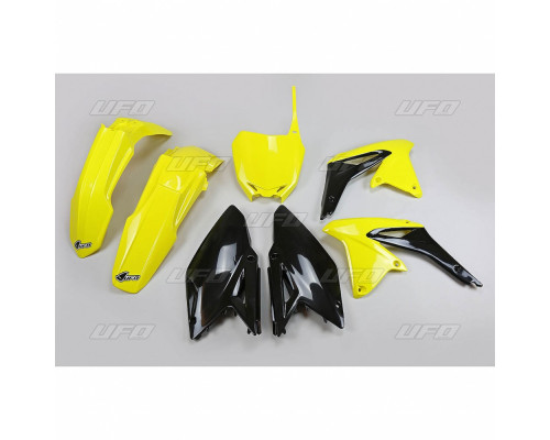 Набір пластикових обвісів suzuki rmz 450 '08-'17 колір oem '17 (жовтий/чорний) (su417e999k) (su417e999k)