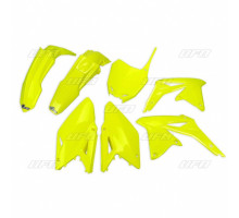 Пластиковий комплект  UFO suzuki rmz 450 '08-17 fluo жовтий (su417dflu)