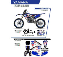 Набір пластикових обвісів yakit321001 плюс набір наклейок YAMAHA yzf 250 '19-'22