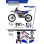 Набір пластикових обвісів yakit321001 плюс набір наклейок YAMAHA yzf 250 