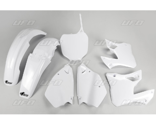 Пластиковий набір UFO YAMAHA yz 125 / 250 '00-'01 колір білий (ya300e046) (ya300e046)