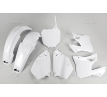Пластиковий набір UFO YAMAHA yz 125 / 250 '00-'01 колір білий (ya300e046) (ya300e046)