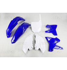 Набір пластикових обвісів YAMAHA yz 125 / 250 '02-'14 рестайлінг колір oem (синій/білий) (ya312e999) (ya312e999)