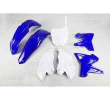 Набір пластикових обвісів YAMAHA yz 125 / 250 '02-'14 рестайлінг колір oem (синій/білий) (ya312e999) (ya312e999)