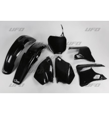 Пластиковий комплект UFO YAMAHA yz 125 '00-'01, yz 250 '00-'01 колір чорний (ya300e001)