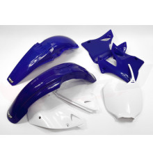 Набір пластикових обвісів YAMAHA yz 125 '00-'01, yz 250 '00-'01 колір oem (білий/синій) (ya300e999) (ya300e999)