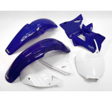 Набір пластикових обвісів YAMAHA yz 125 '00-'01, yz 250 '00-'01 колір oem (білий/синій) (ya300e999) (ya300e999)