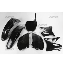 Пластиковий комплект UFO YAMAHA yz 125 '06-'14, yz 250 '06-'14 колір чорний (ya302e001) (ya302e001)