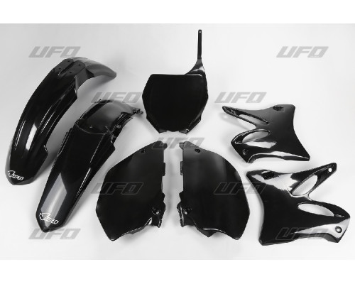 Пластиковий комплект UFO YAMAHA yz 125 '06-'14, yz 250 '06-'14 колір чорний (ya302e001) (ya302e001)