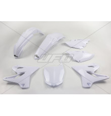 Пластиковий набір UFO YAMAHA yz 125 '15-'21, yz 250 '15-'21 колір білий (ya319e046) (ya319e046)