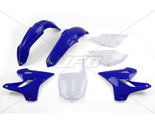 Набір пластикових UFO YAMAHA yz 125 '15-'21, yz 250 '15-'21 колір oem (синій/білий) (ya319e999) (ya319e999)