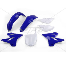 Набір пластикових  UFO YAMAHA yz 125 '15-'21, yz 250 '15-'21 колір oem (синій/білий) (ya319e999) (ya319e999)