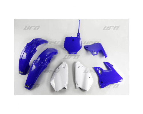 Пластиковий комплект UFO YAMAHA yz 125 '96-'99, yz 250 '96-'99 синій/білий 98-99 (ya294e999) (ya294e999)