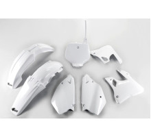 Пластиковий комплект  UFO YAMAHA yz 125 '96-'99, yz 250 '96-'99 колір oem '96-'97 (білий) (ya294e999w) (ya294e999w)
